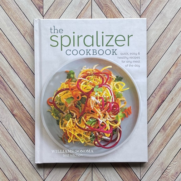 New Hardcover Cook Book The Spiralizer Cookbook Williams Sonoma Test Kitchen - Picture 1 of 2